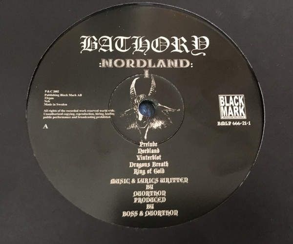 Bathory - Nordland I & II | Black Mark Production (BMLP666-21) - 4 Bathory - Nordland I & II | Black Mark Production (BMLP666-21) - 4