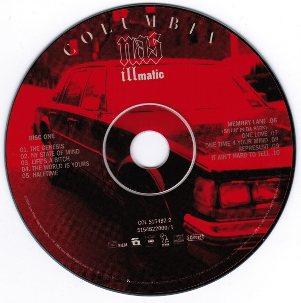 Nas - 10 Year Anniversary Illmatic Platinum Series | Columbia (COL 515482 2) - 3