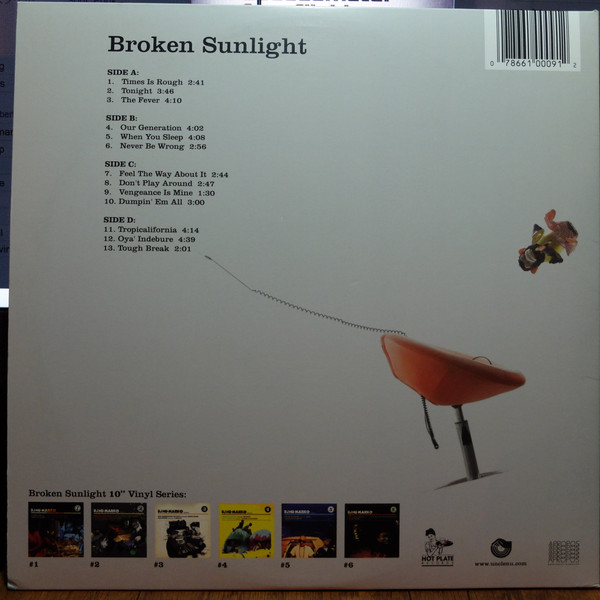 DJ Nu-Mark - Broken Sunlight | Hot Plate Records (HPR009-LP) - 2