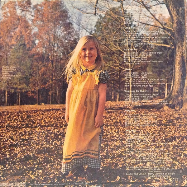 The Allman Brothers Band - Brothers And Sisters | Capricorn Records (CP 0111)