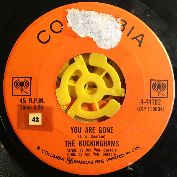 The Buckinghams - Mercy, Mercy, Mercy | Columbia (4-44182) - 2