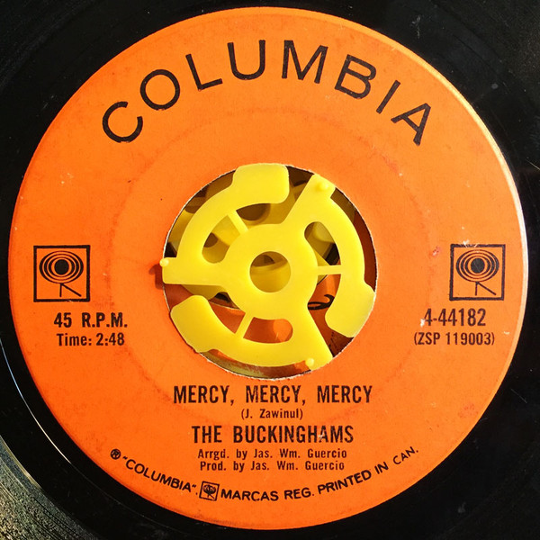 The Buckinghams - Mercy, Mercy, Mercy | Columbia (4-44182) - main