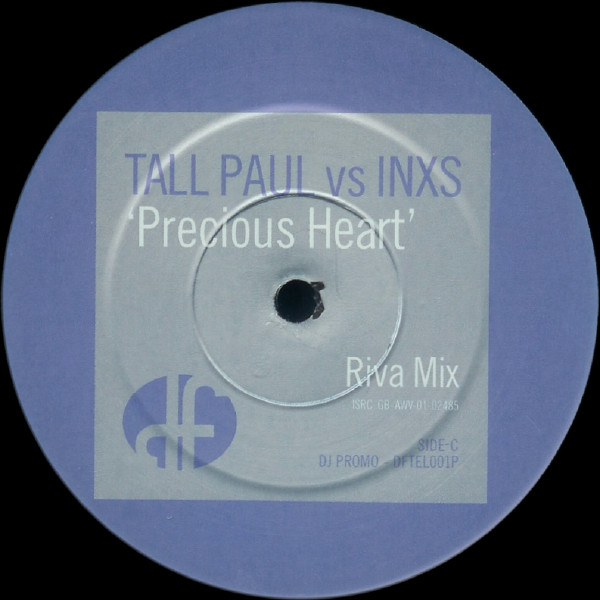 Tall Paul vs INXS - Precious Heart | Duty Free Recordings (DFTEL001P) - 3 Tall Paul vs INXS - Precious Heart | Duty Free Recordings (DFTEL001P) - 3