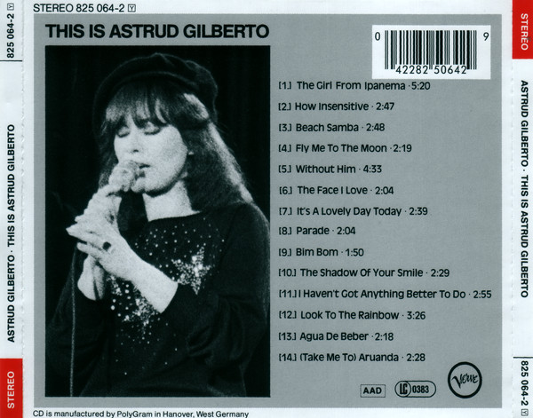 Astrud Gilberto - This Is Astrud Gilberto | Verve Records (825 064-2) - 2