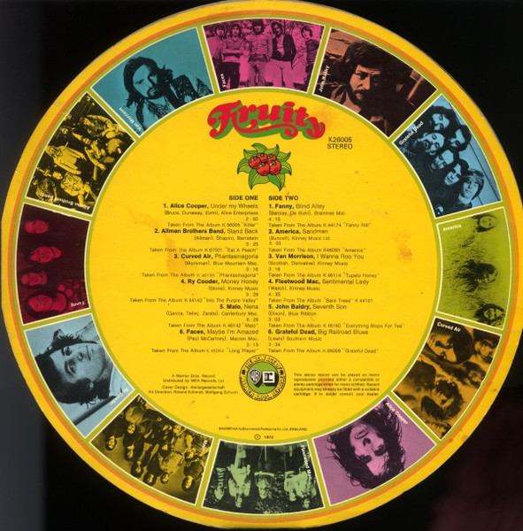 Various - Fruity | Warner Bros. Records (K 26005) - 2