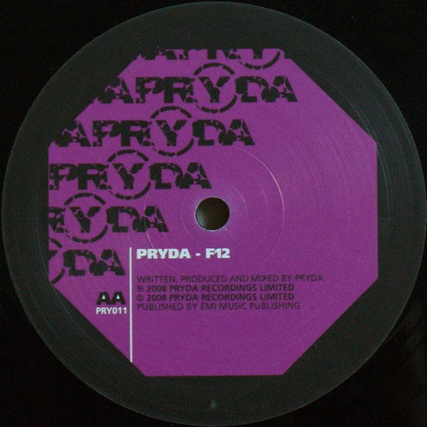 Eric Prydz / Pryda - Pjanoo / F12 | Pryda Recordings (PRY011) - 3 Eric Prydz / Pryda - Pjanoo / F12 | Pryda Recordings (PRY011) - 3