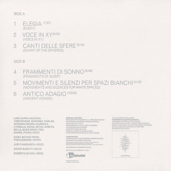 Lino Capra Vaccina - Antico Adagio | Die Schachtel (DS27/1 LP) - 2 Lino Capra Vaccina - Antico Adagio | Die Schachtel (DS27/1 LP) - 2