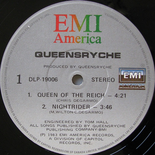 Queensrÿche - Queensrÿche | EMI America (DLP-19006) - 3 Queensrÿche - Queensrÿche | EMI America (DLP-19006) - 3