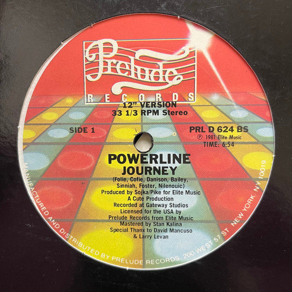 Powerline - Double Journey | Prelude Records (PRL D 624) - 2
