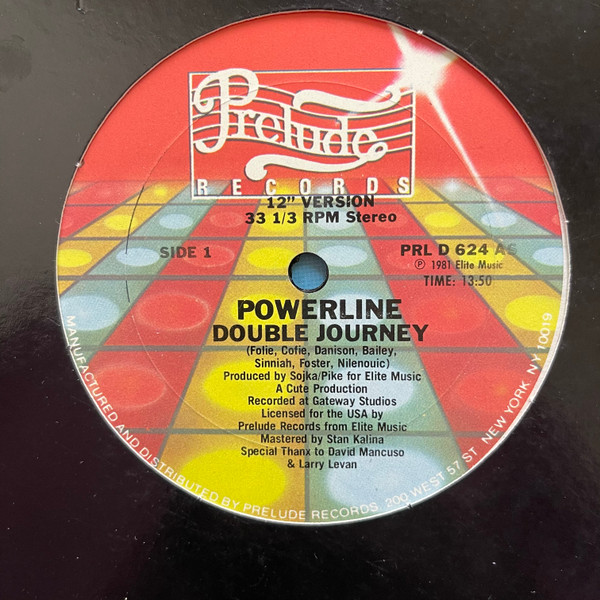 Powerline - Double Journey | Prelude Records (PRL D 624) - main