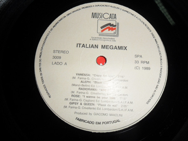 Various - Italian Megamix | Musicata (3009) - 3