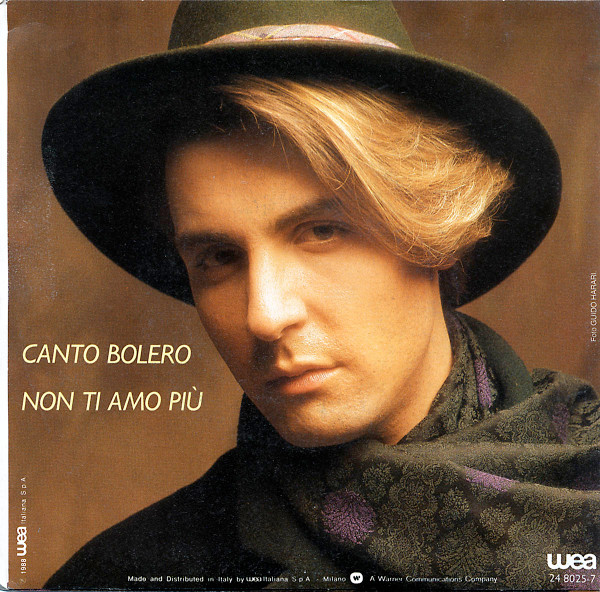 Stefano Ruffini - Canto Bolero | WEA (24 8025-7) - 2