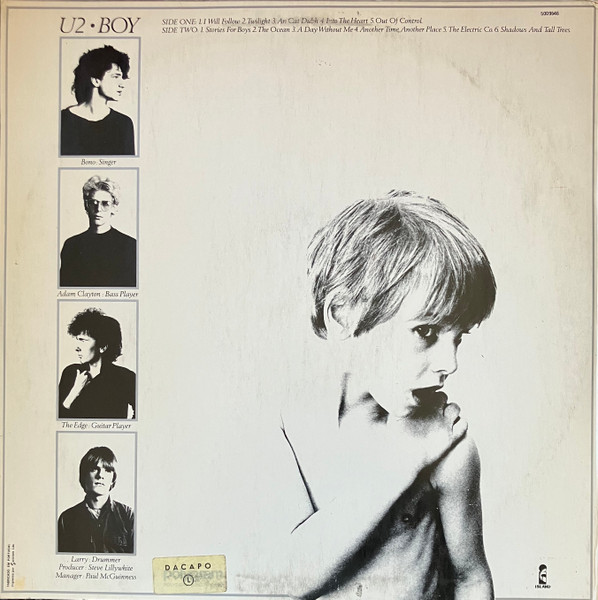 U2 - Boy | Island Records (500 9646) - 3