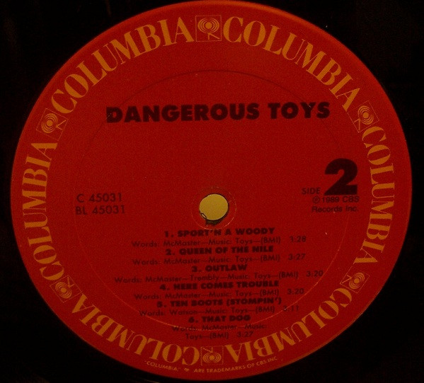 Dangerous Toys - Dangerous Toys | Columbia (FC 45031) - 4