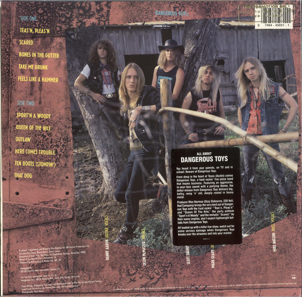 Dangerous Toys - Dangerous Toys | Columbia (FC 45031) - 2