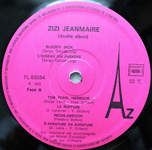 Zizi Jeanmaire - Zizi Jeanmaire / A L'Olympia | Disc'Az (FL 85 084 / 85) - 4 Zizi Jeanmaire - Zizi Jeanmaire / A L'Olympia | Disc'Az (FL 85 084 / 85) - 4