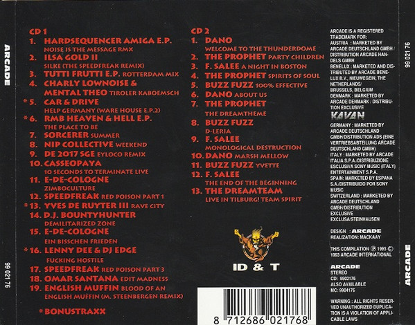 Various - Thunderdome IV (The Devil's Last Wish) | Arcade (99 021 76) - 2