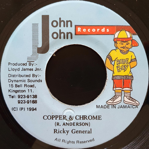 Ricky General - Copper & Chrome | John John Records (none) - main