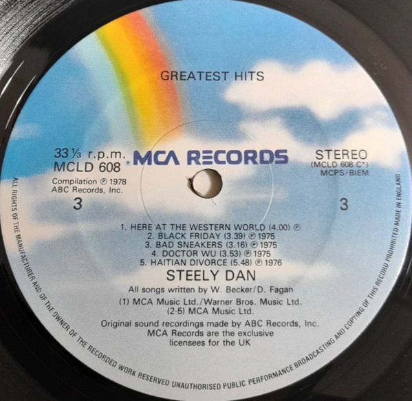 Steely Dan - Greatest Hits (1972-1978) | MCA Records (MCLD 608) - 2 Steely Dan - Greatest Hits (1972-1978) | MCA Records (MCLD 608) - 2