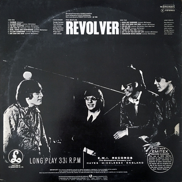 The Beatles - Revolver | Parlophone (11c 074 04097) - 2