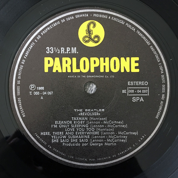 The Beatles - Revolver | Parlophone (11c 074 04097) - 4