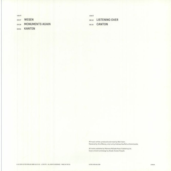 Nils Frahm - Night | Leiter (LTR049) - 2 Nils Frahm - Night | Leiter (LTR049) - 2