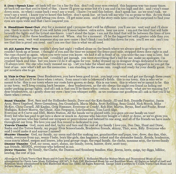 We The Kings - We The Kings | S-Curve Records (80731 52001 2 1) - 3