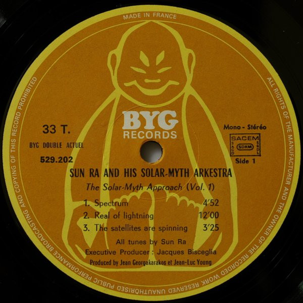 The Sun Ra Arkestra - The Solar-Myth Approach Vol. 1 & 2 | BYG Records (529.202) - 4 The Sun Ra Arkestra - The Solar-Myth Approach Vol. 1 & 2 | BYG Records (529.202) - 4