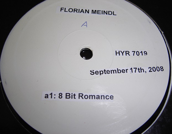 Florian Meindl - 8 Bit Romance / Marble | Hell Yeah Recordings (HYR 7019) - main Florian Meindl - 8 Bit Romance / Marble | Hell Yeah Recordings (HYR 7019) - main