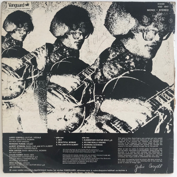 Larry Coryell - Coryell | Vanguard (519 026) - 2 Larry Coryell - Coryell | Vanguard (519 026) - 2