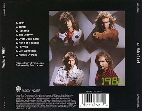 Van Halen - 1984 | Warner Bros. Records (9362-47741-2) - 3
