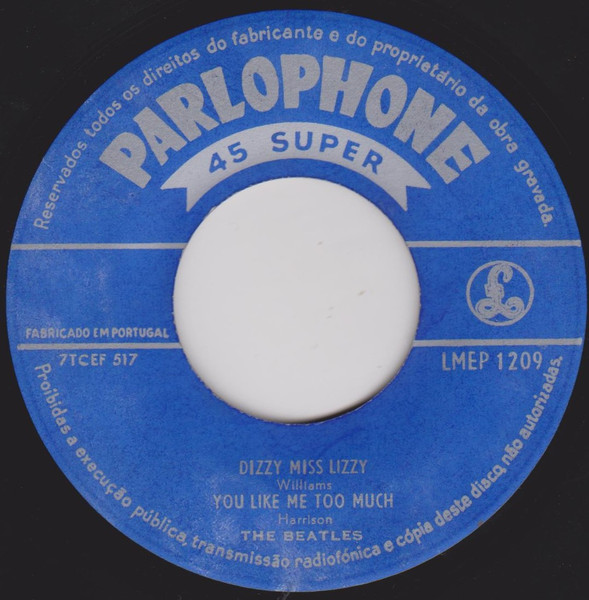 The Beatles - Yesterday | Parlophone (LMEP 1209) - 4