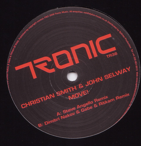 Christian Smith & John Selway - Move! | Tronic (TR36)