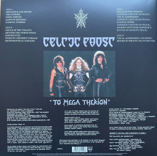 Celtic Frost - To Mega Therion (2LP - Limited Edition - Silver Vinyl) [Vinyl] | Noise (NOISE2CLP011) - 3