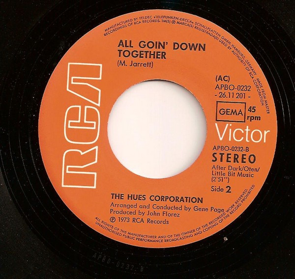 The Hues Corporation - Rock The Boat | RCA Victor (APBO-0232) - 4