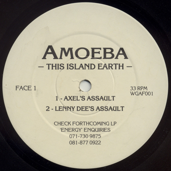 Amoeba / Arcana - This Island Earth / Come Into My World | WGAF Records (WGAF001)
