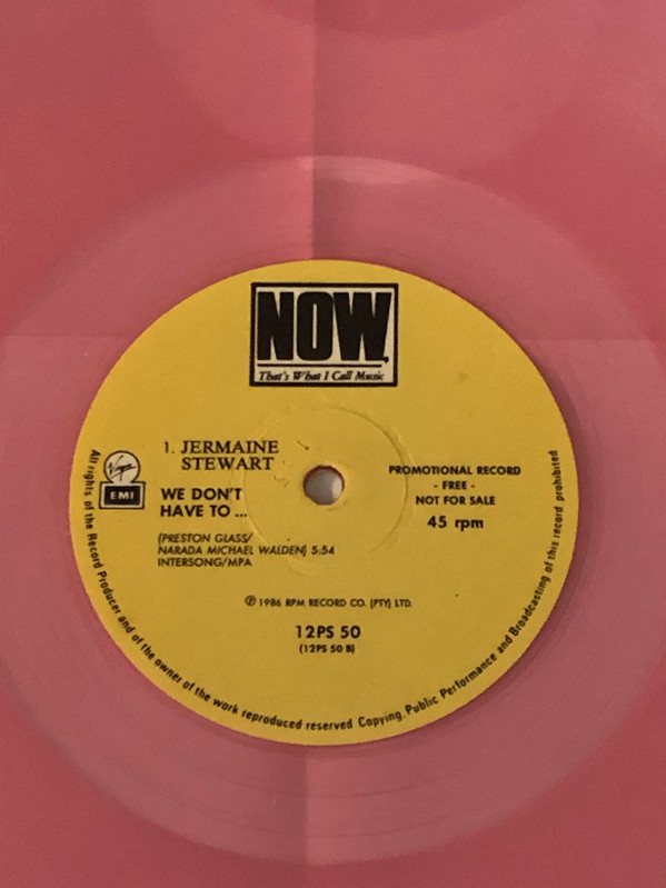 David Bowie / Jermaine Stewart - Underground / We Don't Have To ... | Virgin EMI (12PS 50) - 4