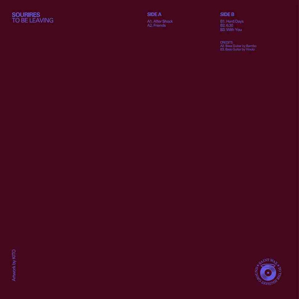 Sourires - To Be Leaving | Saint Wax (SW012) - main