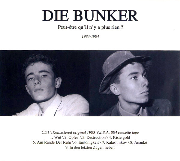 Die Bunker - Peut-Etre Qu'Il N'Y A Plus Rien ? / Dreams Are Not Free | Infrastition (FIN 051)