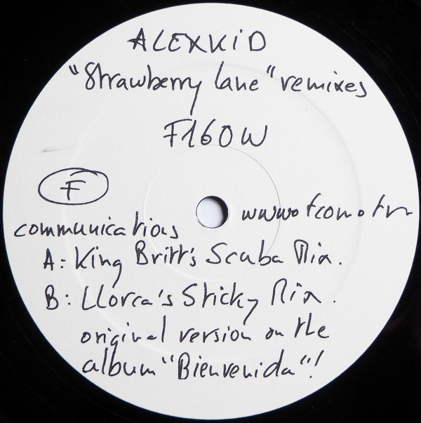 Alexkid - Strawberry Lane Remixes | F Communications (F160W)