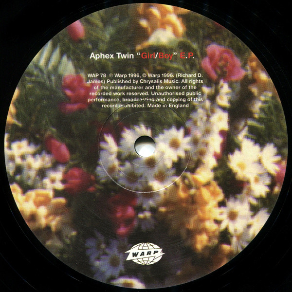Aphex Twin - "Girl/Boy" E.P. | Warp Records (WAP78) - 4