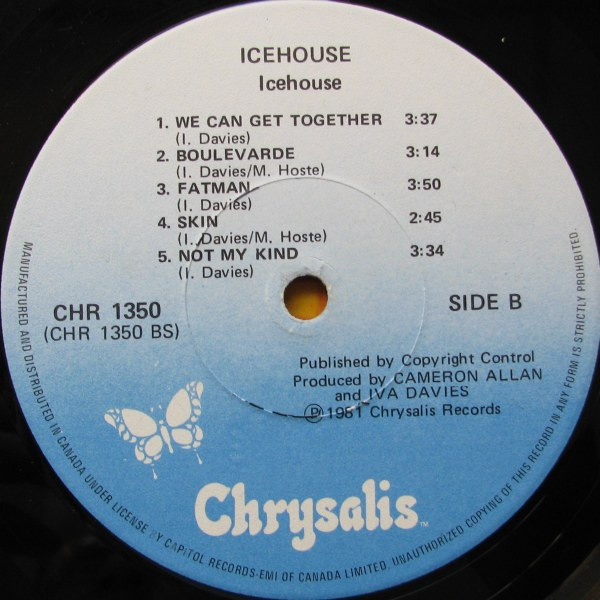 Icehouse - Icehouse | Chrysalis (CHR 1350) - 2