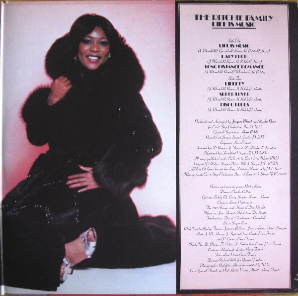 The Ritchie Family - Life Is Music | RCA (PL 30009) - 3 The Ritchie Family - Life Is Music | RCA (PL 30009) - 3