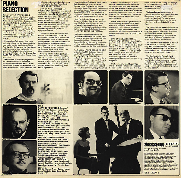 Various - Piano Selection | Session (SES 12000 ST) - 3 Various - Piano Selection | Session (SES 12000 ST) - 3
