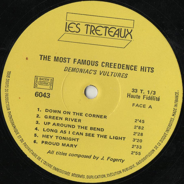 Demoniac's Vulture - The Most Famous Creedence Hits | Les Tréteaux (6043) - 3 Demoniac's Vulture - The Most Famous Creedence Hits | Les Tréteaux (6043) - 3