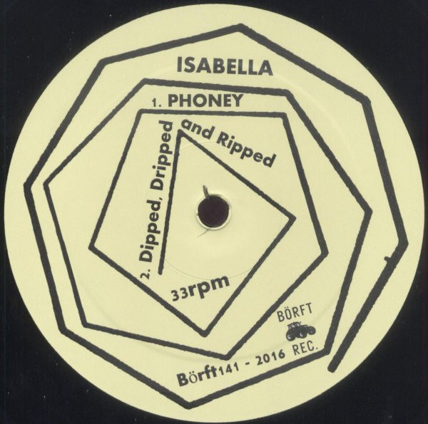 Isabella / Bergsonist - Phoney / Atenem | Börft Records (Börft 141) - 3