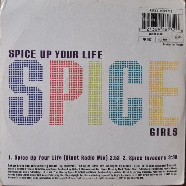 Spice Girls - Spice Up Your Life | Virgin (VSCDE1660) - 2