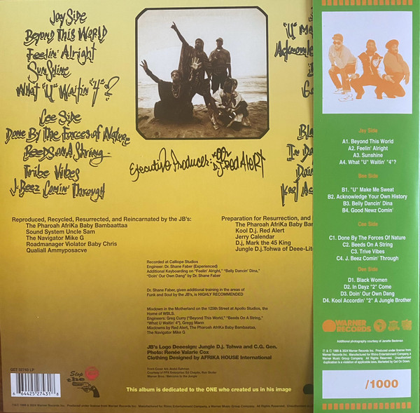 Jungle Brothers - Done By The Forces Of Nature | Get On Down (GET 52743 LP) - 2