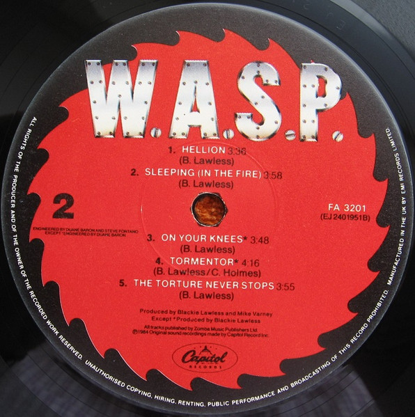 W.A.S.P. - W.A.S.P. | Fame (FA 3201) - 4 W.A.S.P. - W.A.S.P. | Fame (FA 3201) - 4