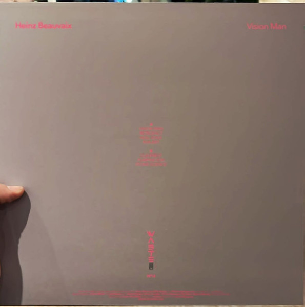 Heinz Beauvaix - Vision Man | Waste-Editions (WE14) - 2